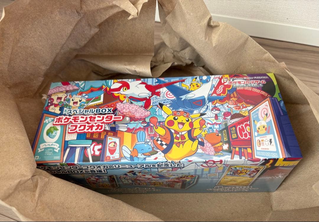 ポケモンセンター フクオカ スペシャルBOX 新品の未開封　シュリンク付き