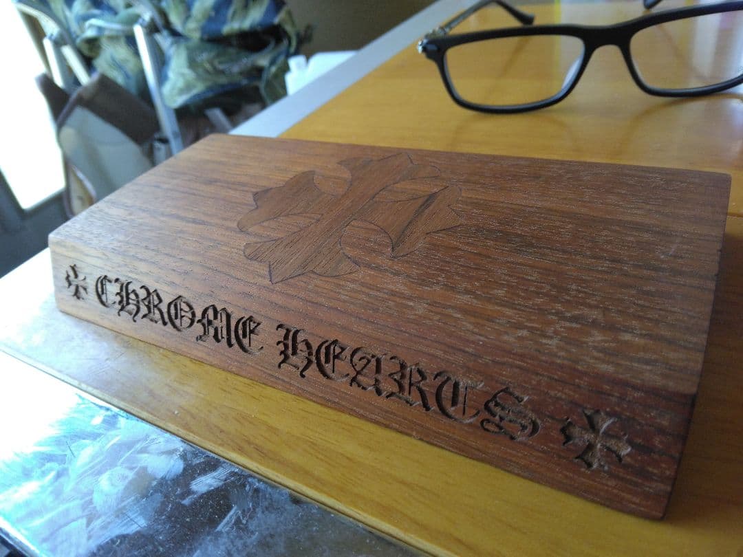 Chrome Hearts 木製ディスプレイ台