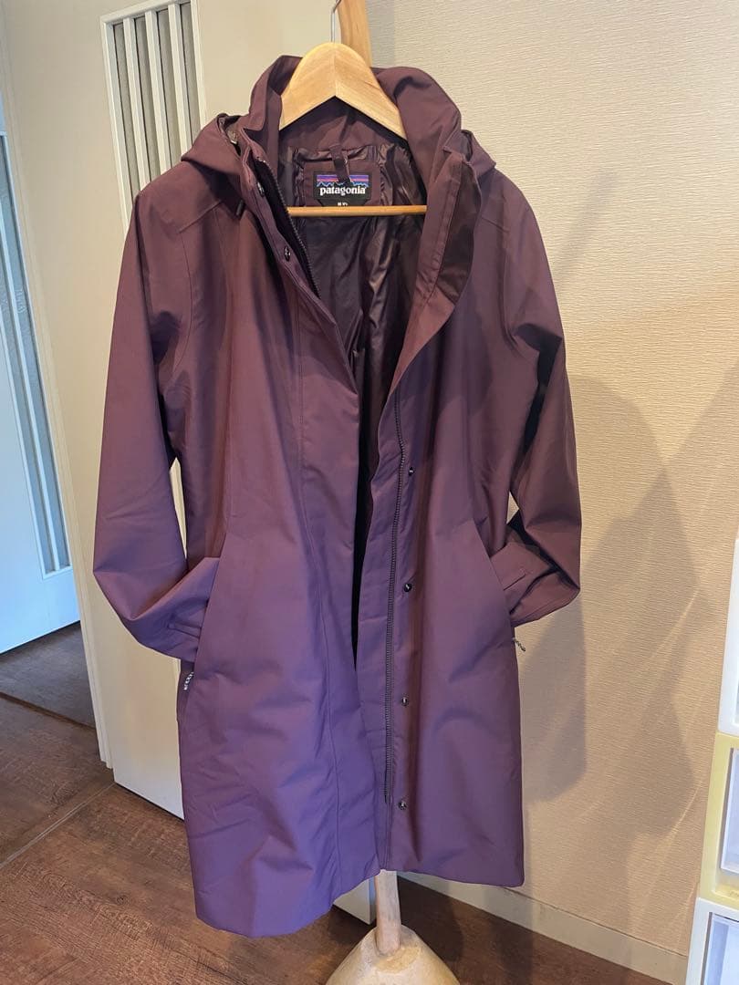 patagonia ウィメンズ・トレス・スリーインワン・パーカー M パープル