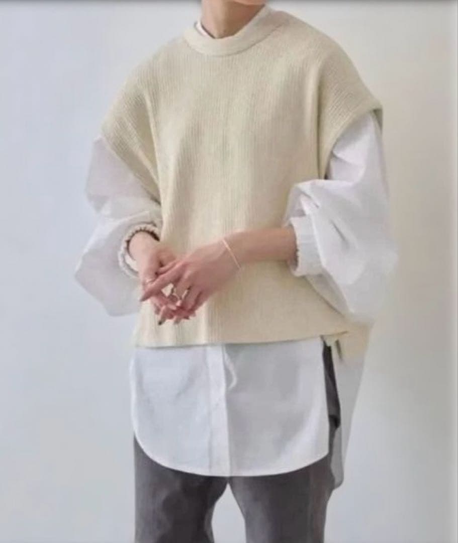 BEARDSLEY ジレセットシャツ