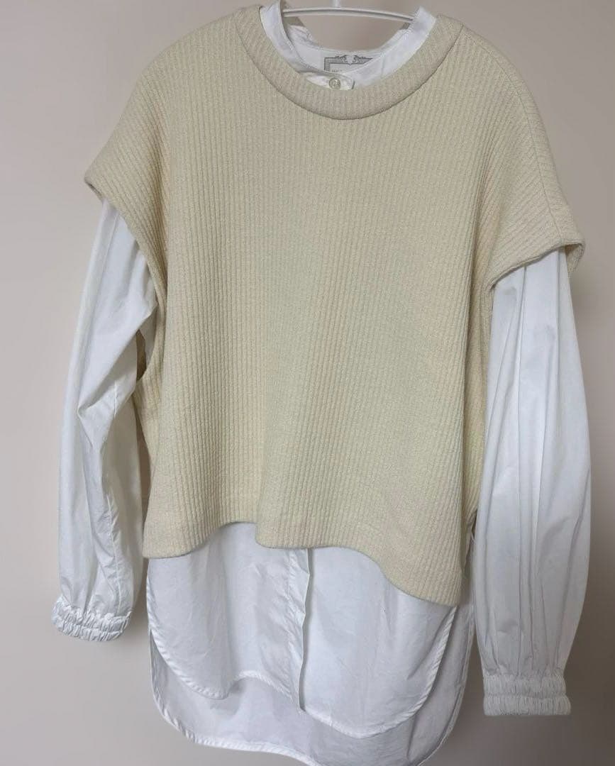 BEARDSLEY ジレセットシャツ