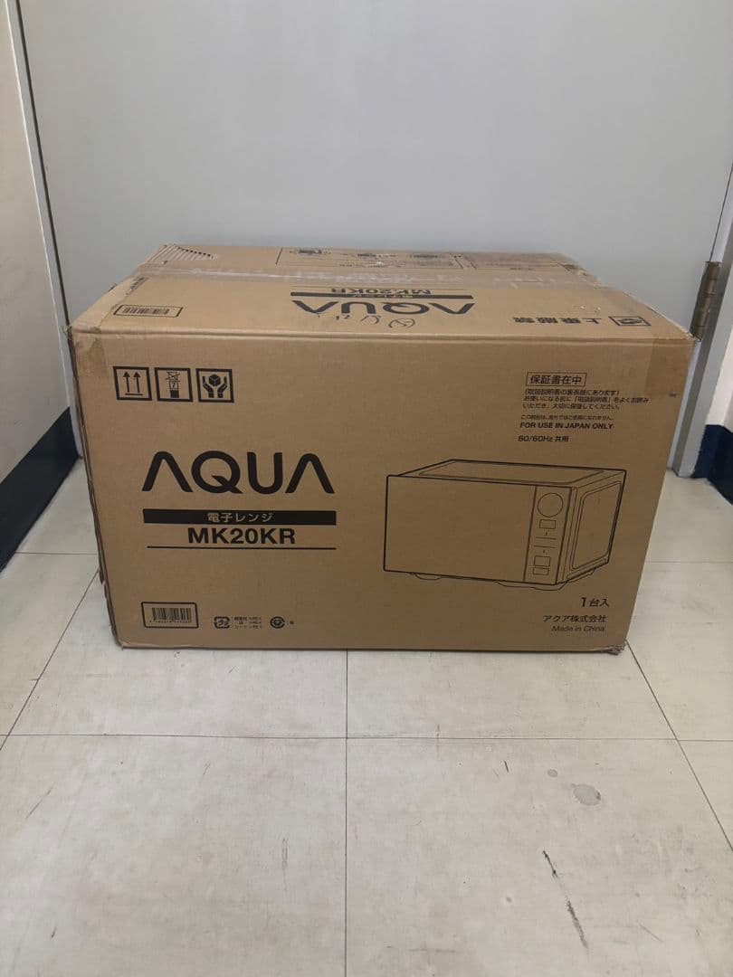 リファビッシュ品☆アクア (AQUA) 四ツ星レンジ 電子レンジMK20KR黒色