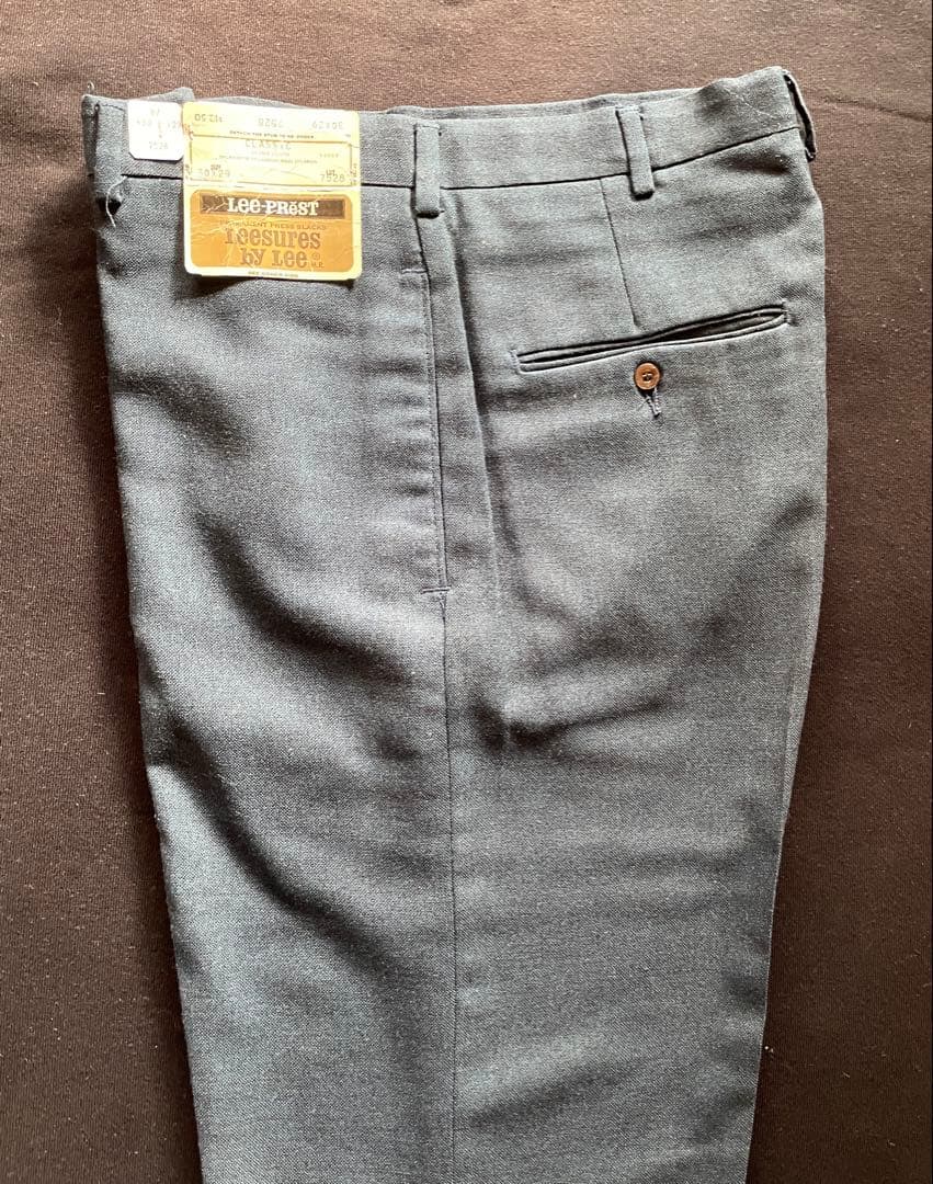 60's DEADSTOCK Leesures スラックスデッドストック