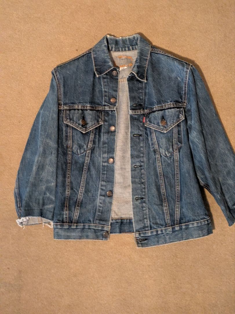 70s Levi’s 70505 デニムジャケット ボタン裏52 ヴィンテージ
