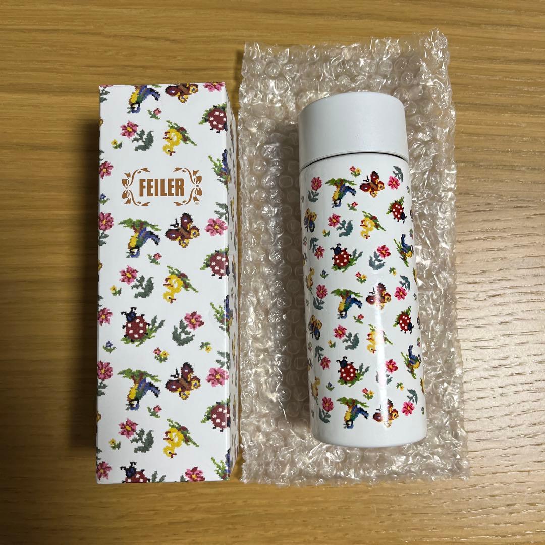 FEILER 花柄 ステンレス水筒 350ml