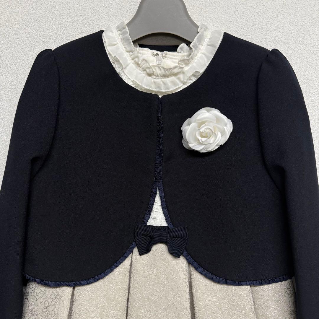 サンカンシオン　女の子　卒園入学式　フォーマルアンサンブル　120【匿名配送】