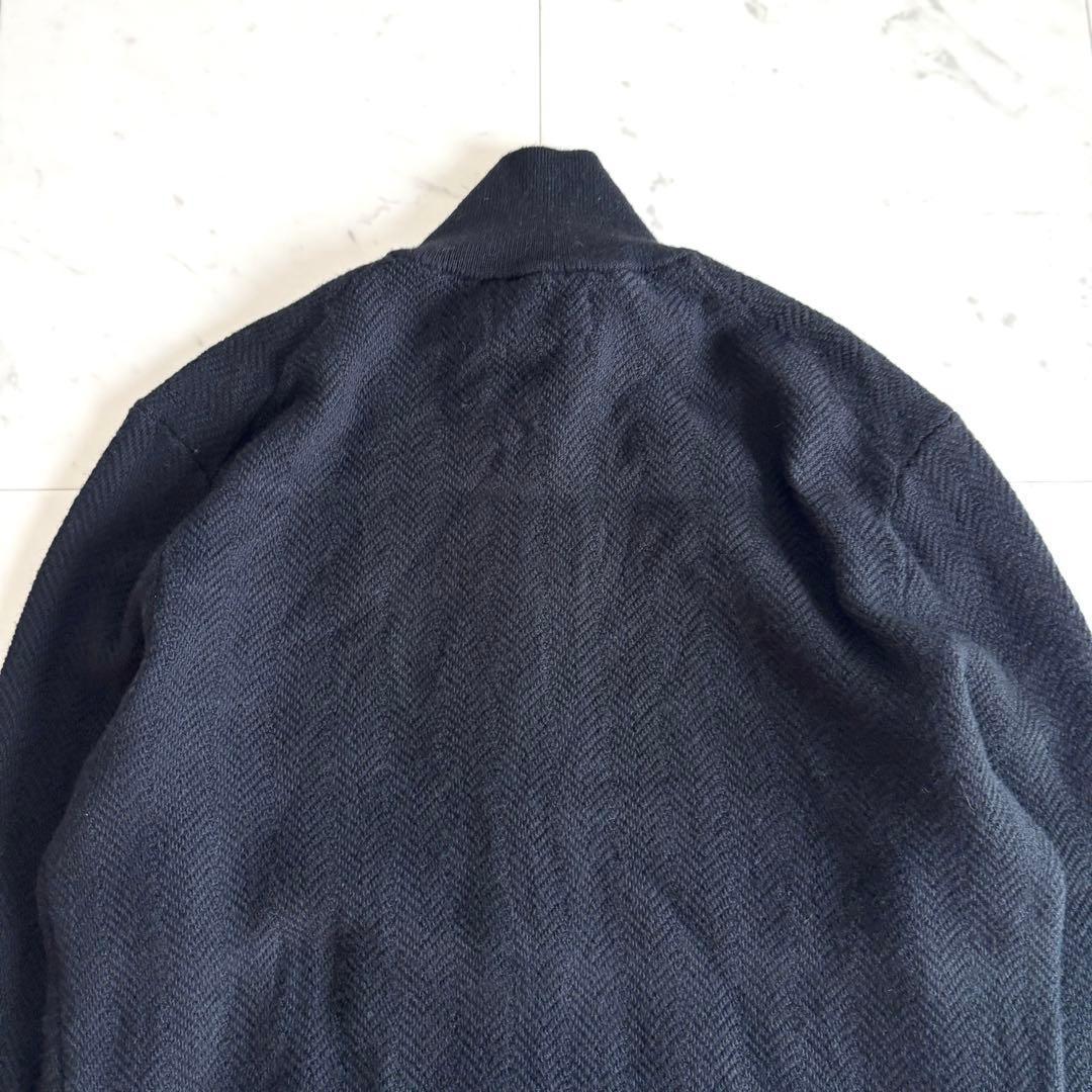 ラルフローレン ドライバーズニットウォッシャブル メリノウール ポニー刺繍 黒