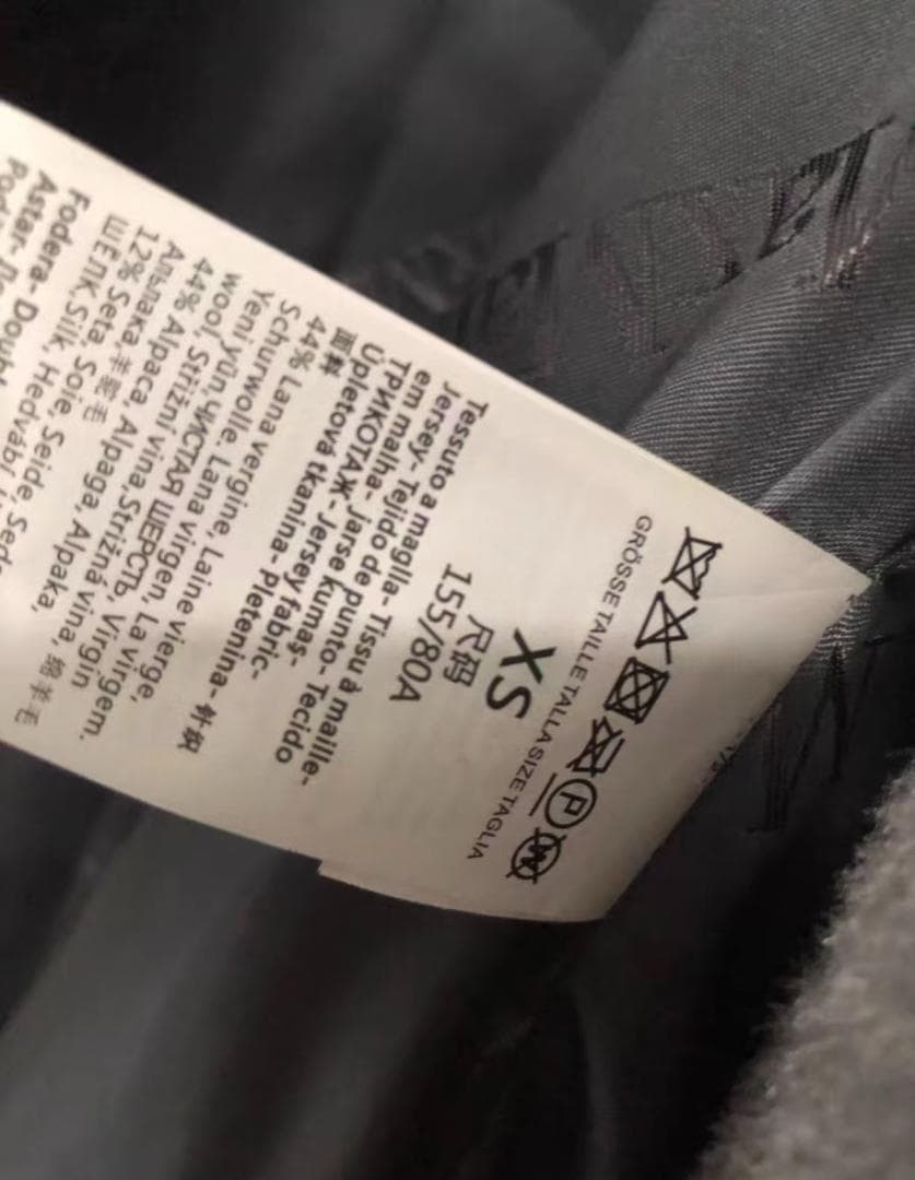 美品Max Mara テディベアコート グレー フ正規品