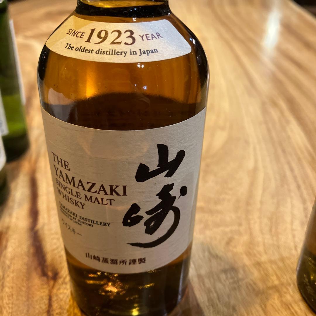 ミニボト3本山崎 シングルモルトウイスキー 1923年製造