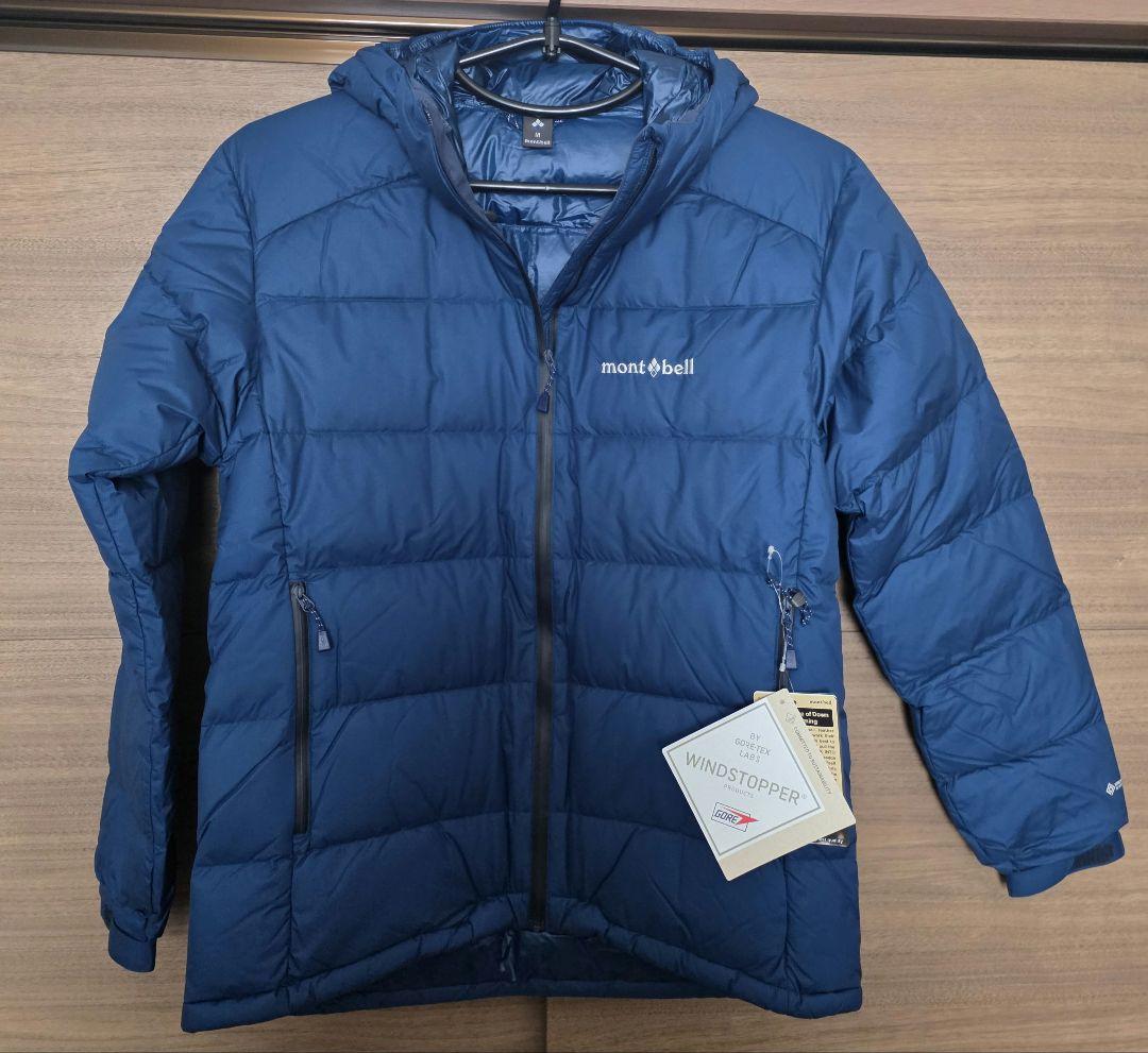 れおmont-bell パーマフロストライトダウンパーカ ゴアテックス　M