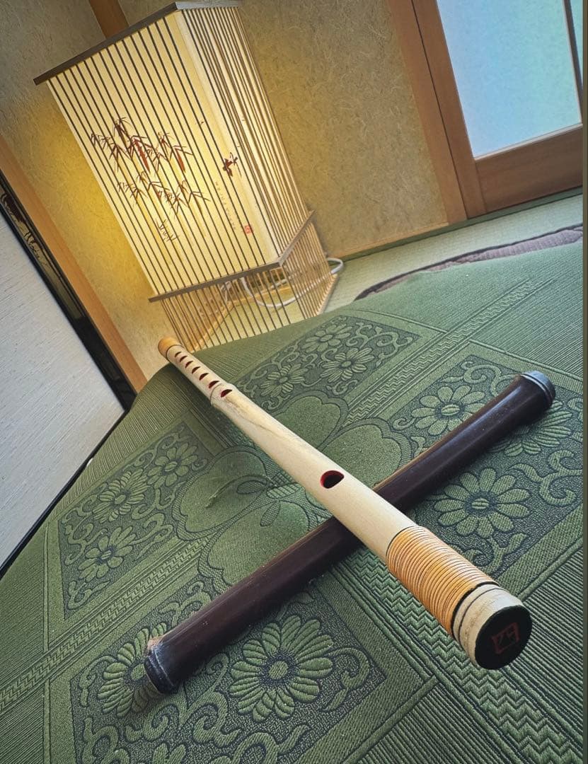 白竹笛　古典調　四本調子