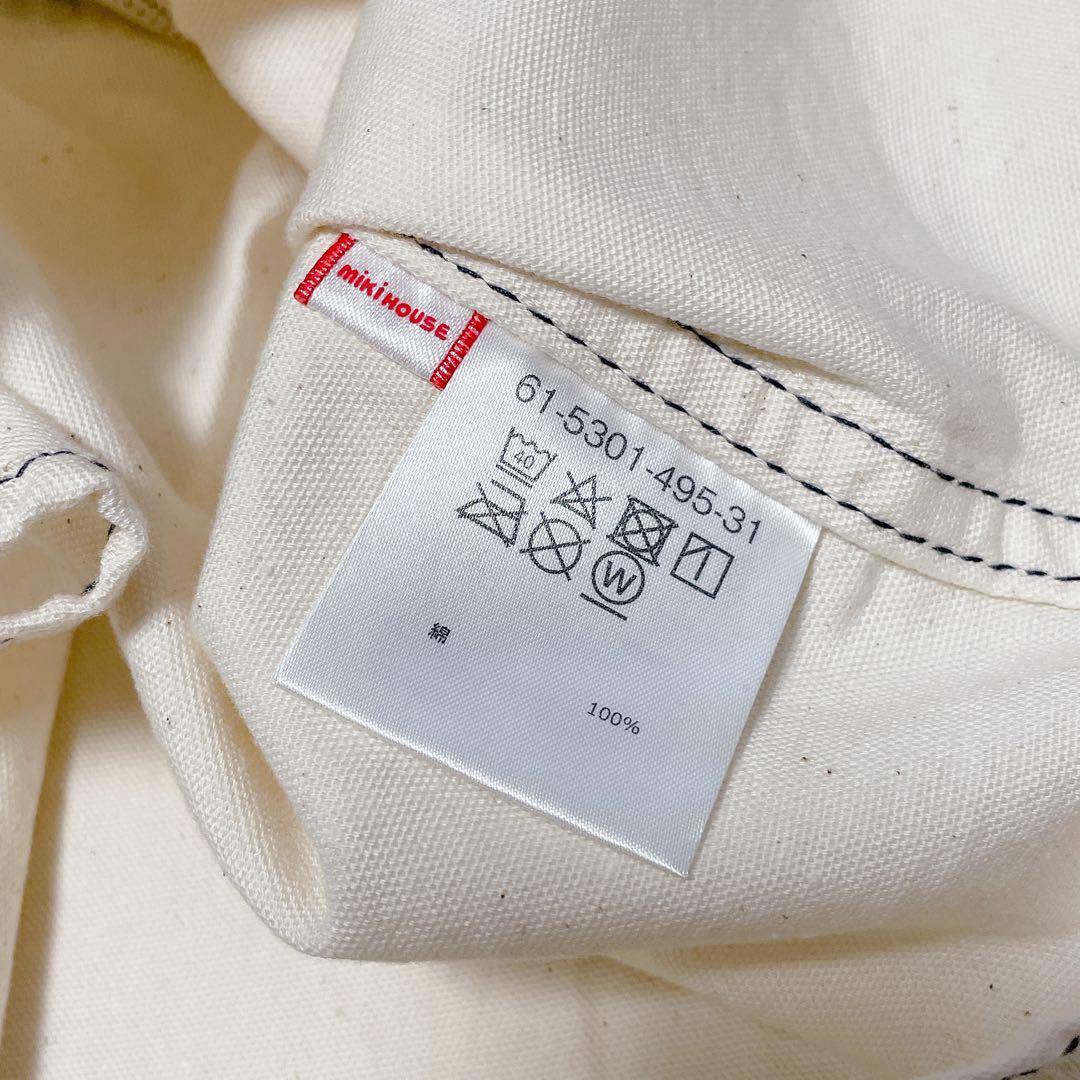 ミキハウス ダブルB キッズウェア ベースボールシャツ　double.B