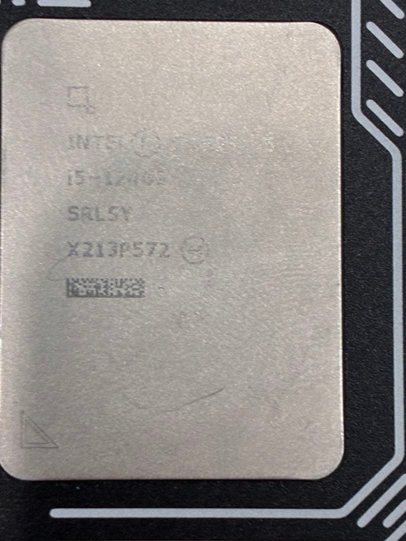 Intel core i5 12400 中古