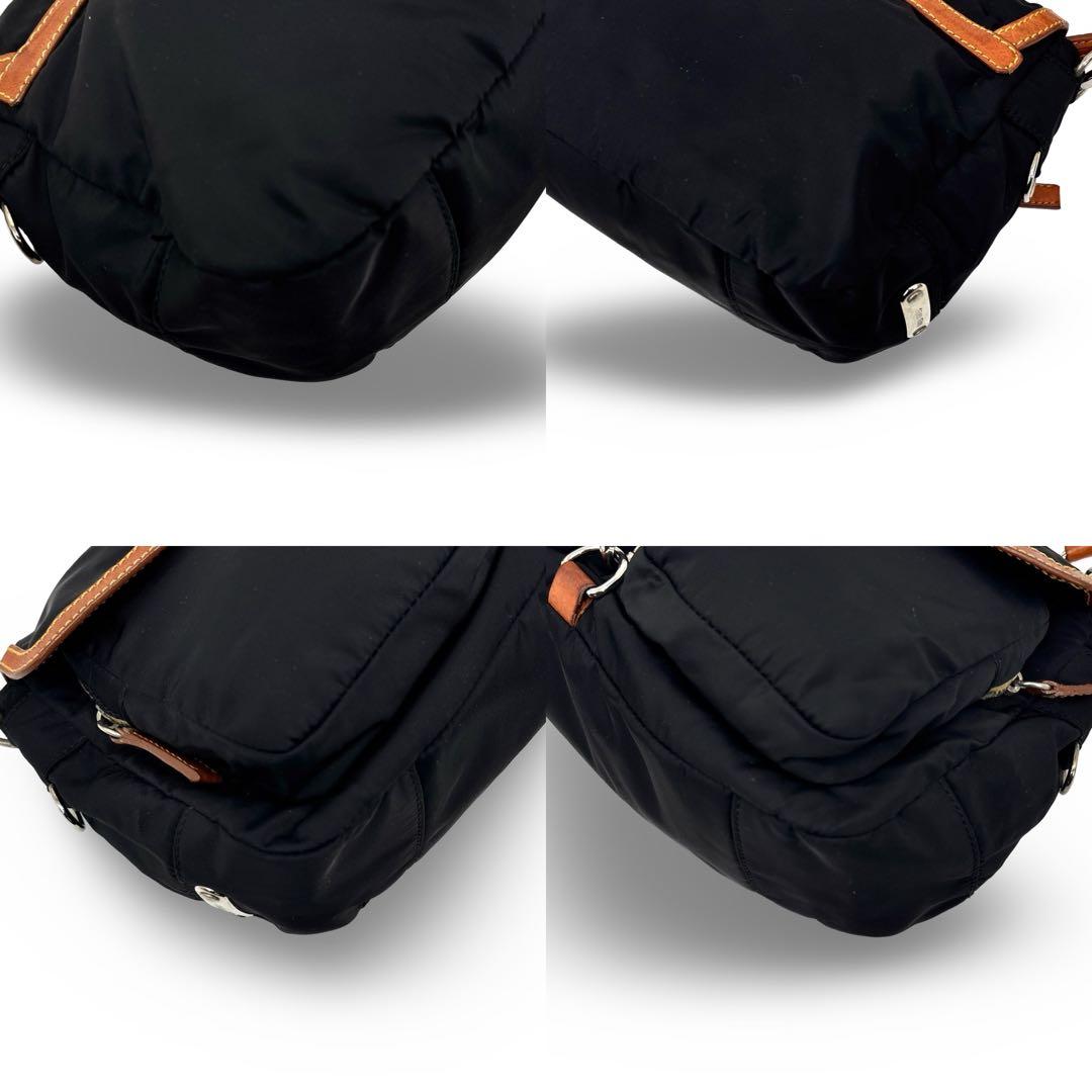 極美品】miu miu ミュウミュウ　ショルダーバッグ　アーカイブ 　レザー 黒