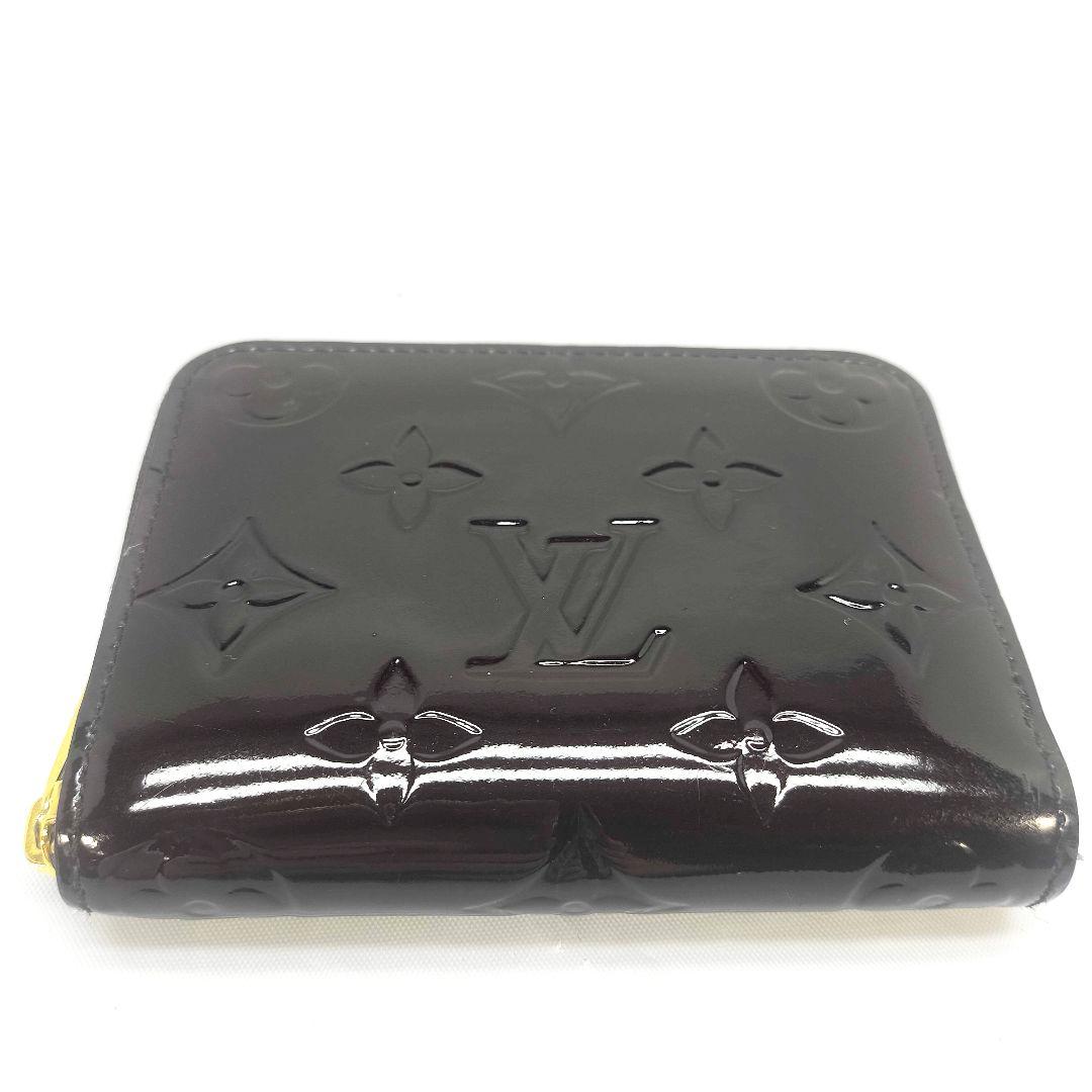 訳あり 美品 ルイヴィトン ヴェルニ ジッピーパース ボルドー