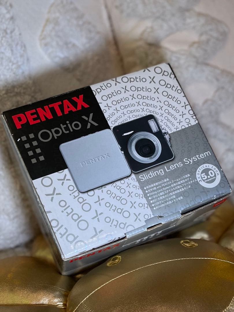 美品 PENTAX Optio X 動作確認済み 付属品・外箱完備