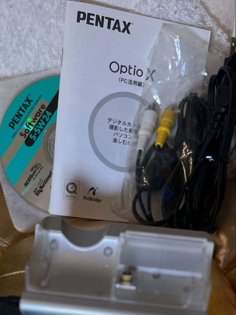 美品 PENTAX Optio X 動作確認済み 付属品・外箱完備