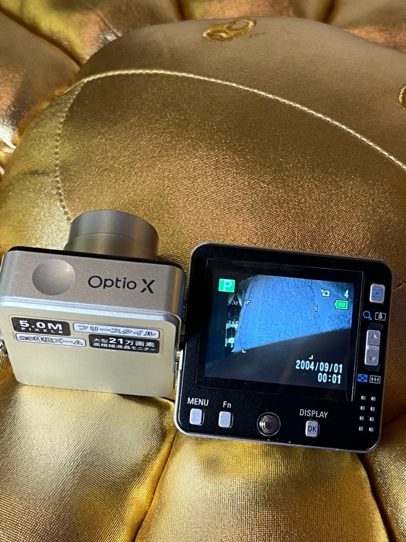 美品 PENTAX Optio X 動作確認済み 付属品・外箱完備