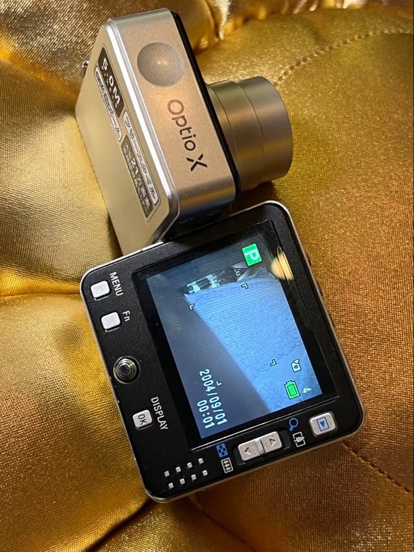 美品 PENTAX Optio X 動作確認済み 付属品・外箱完備