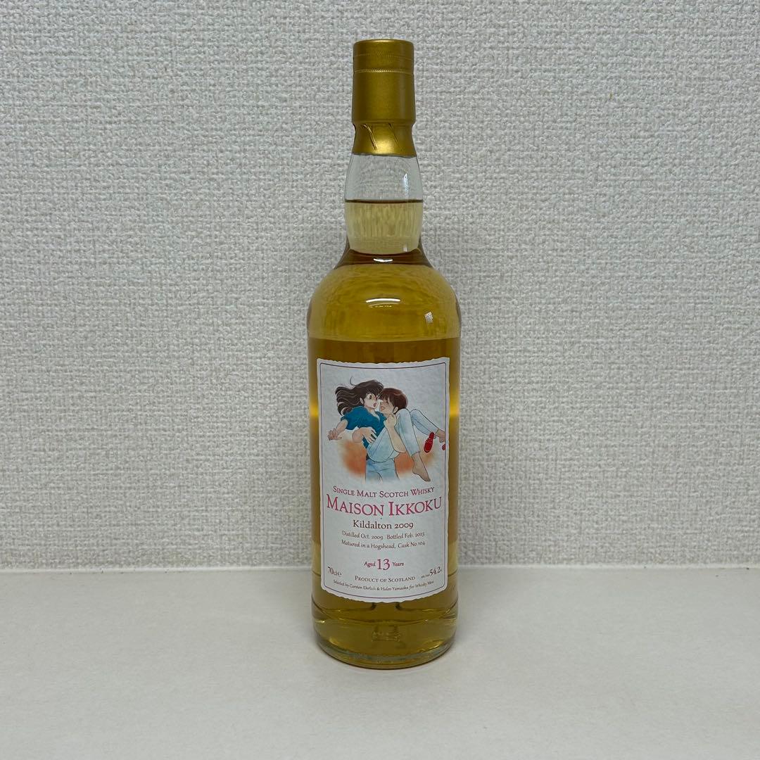 めぞん一刻　ウイスキー 音無響子＆五代裕作ラベル