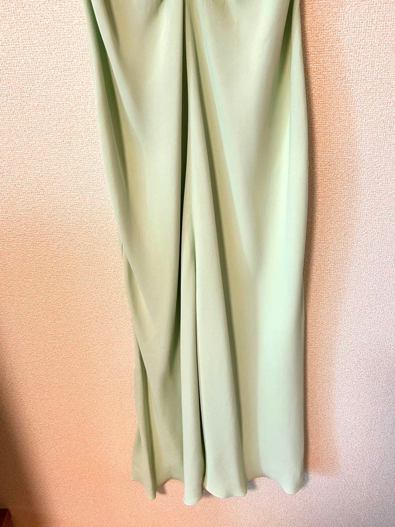 【ゆう】Victoria Beckham ミントグリーン ミディワンピース