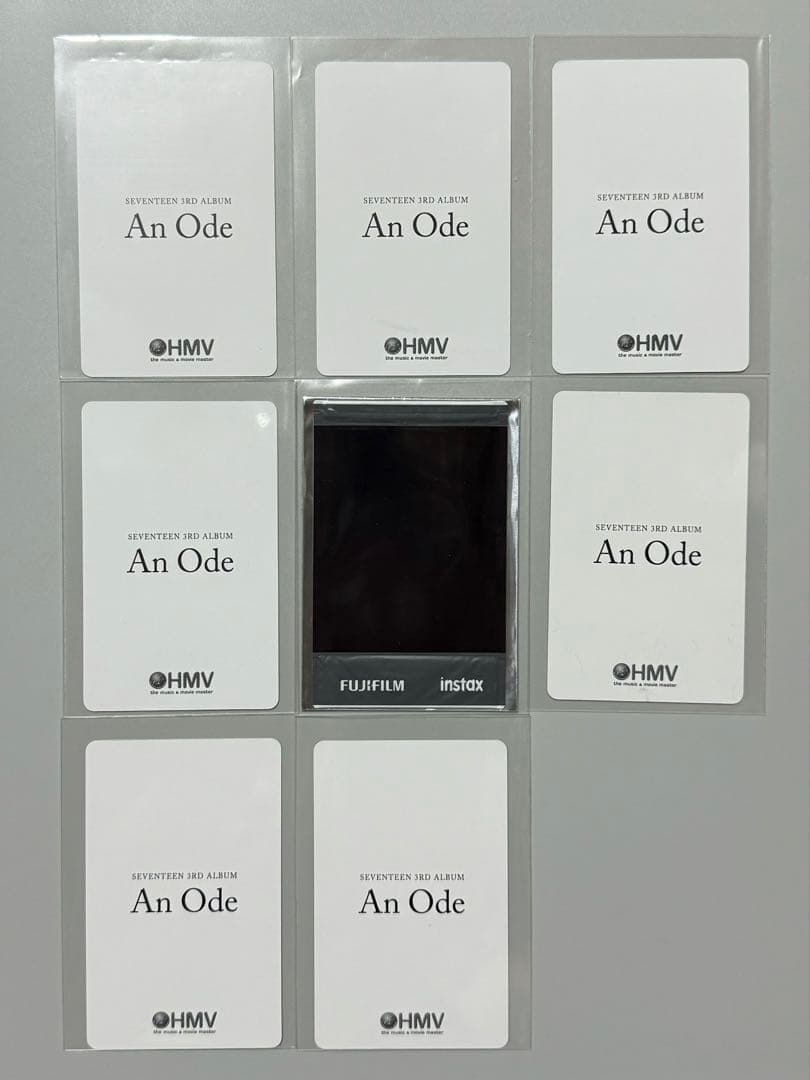 【1137】SEVENTEEN An Ode HMV ウォヌ ⚠️3枚目 ベレー帽