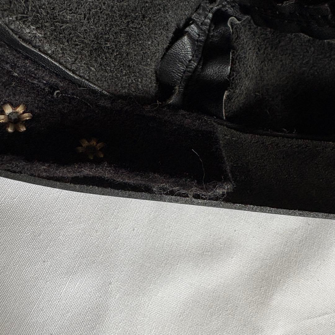 ビンテージ　レザーキャップ　キャスケット