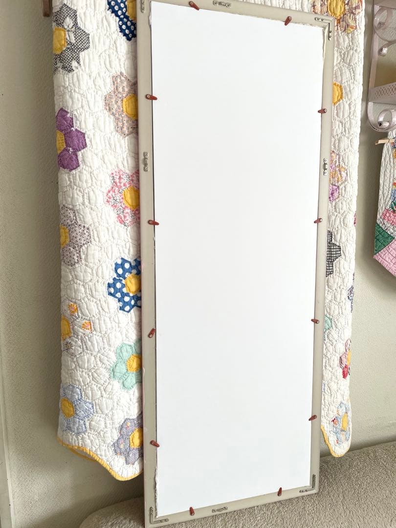 ナチュラルさま専用になります。 アンティークキルトフレーム大きめ·͜· ♡