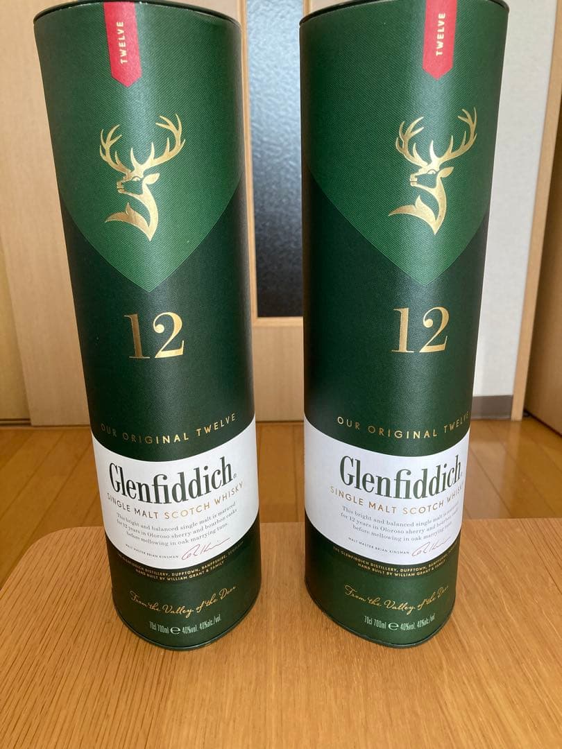 Glenfiddich グランフィディック 12年　２本
