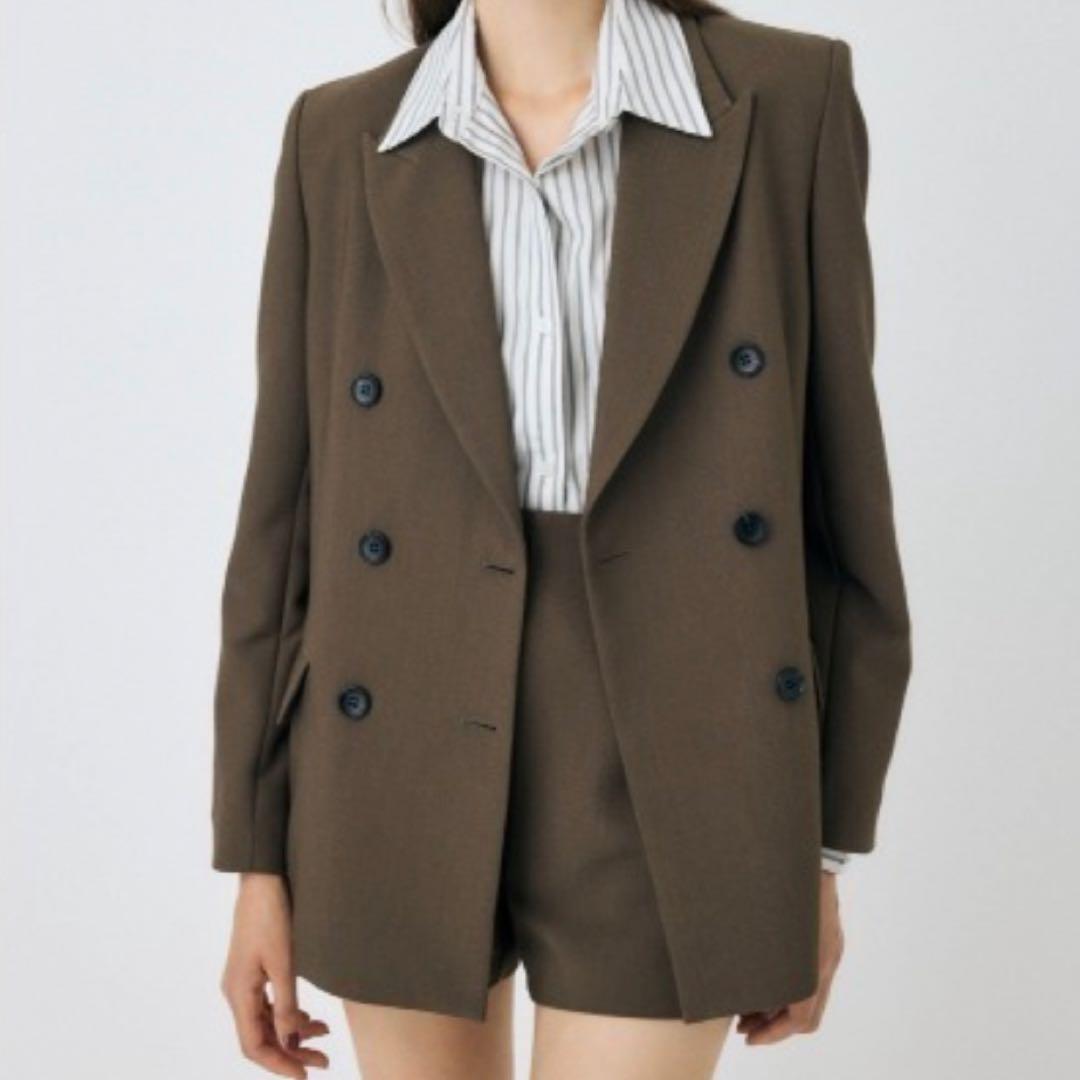 MOUSSY DOUBLE BREASTED PEAKED ジャケット 2