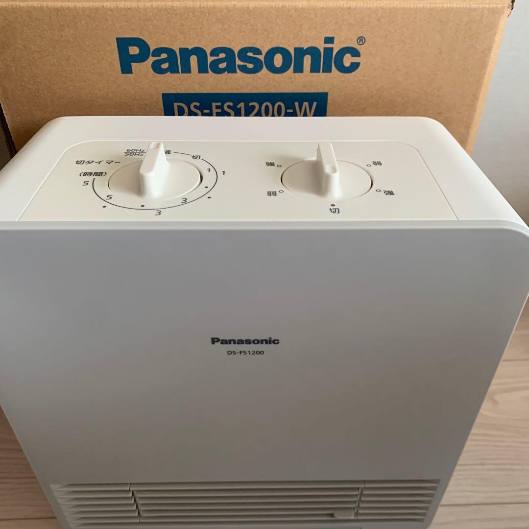 Panasonic セラミックファンヒーター DS-ES1200-W