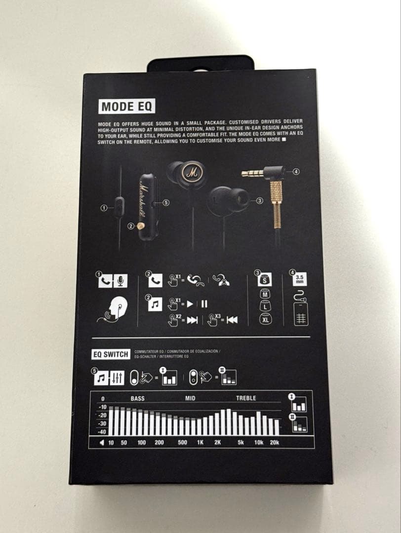 【新品】Marshall MODE EQ イヤフォン