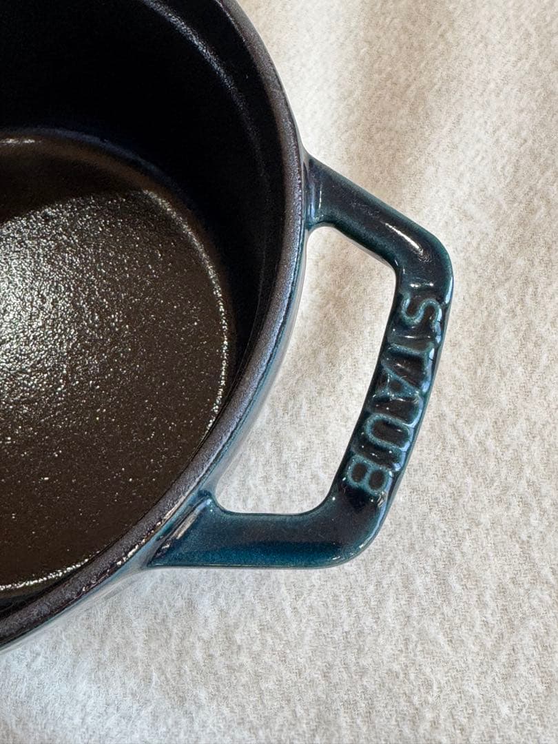 STAUB LA COCOTTE ラメール14cm 真鍮ノブ