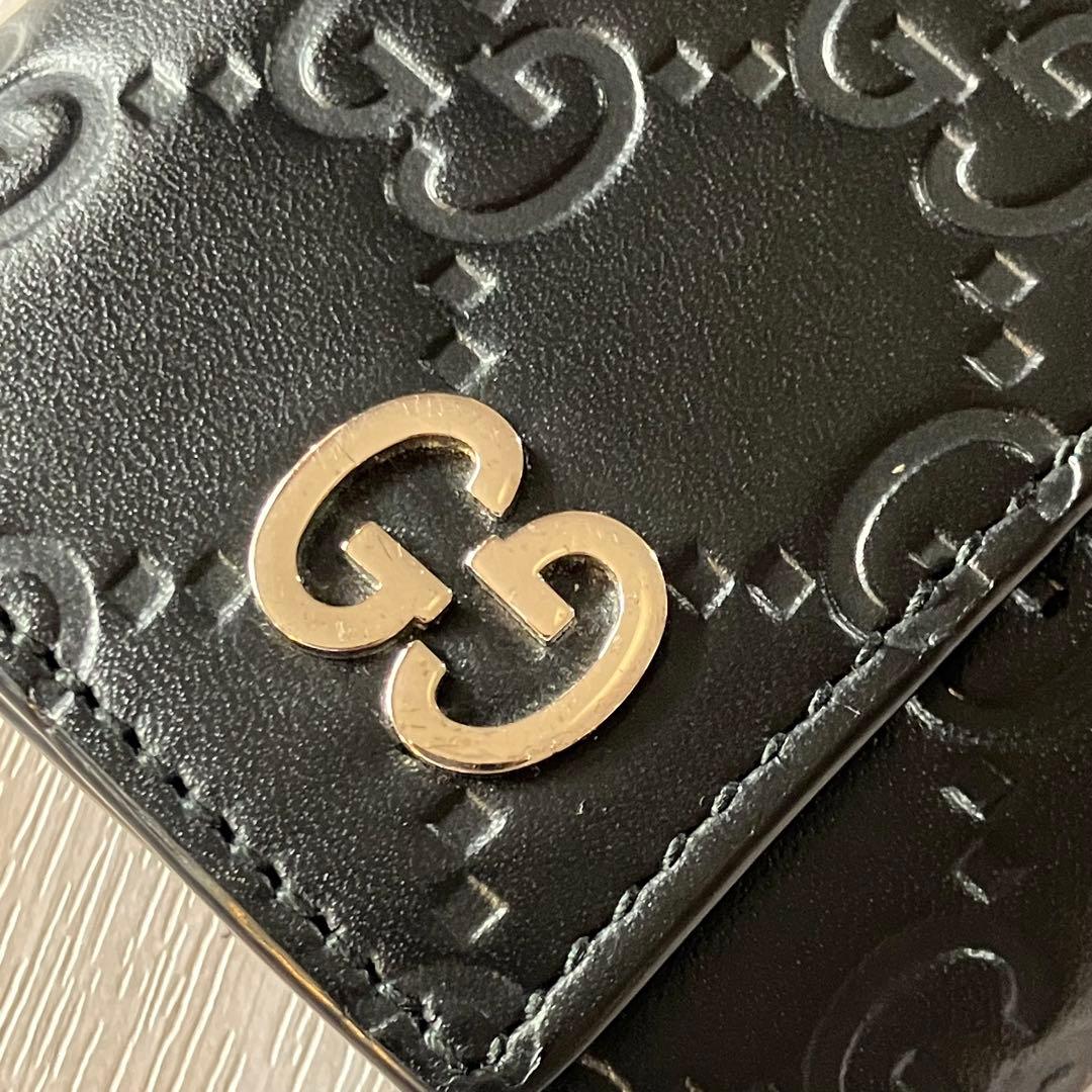 美品✨ GUCCI グッチ 473924 グッチシマ 6連 キーケース