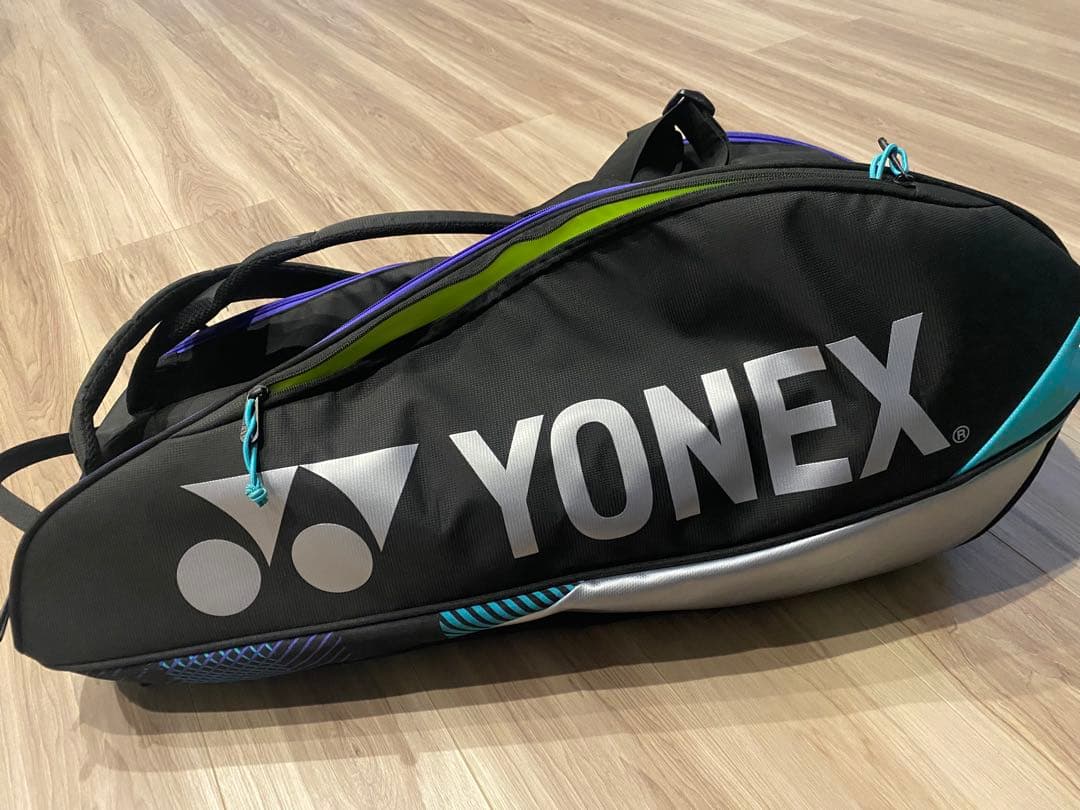 YONEX ラケットバッグ ブラック/ホワイト/ブルー