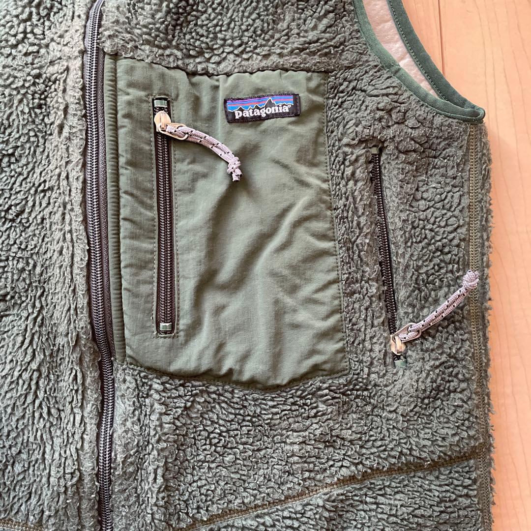 【USA製】◎patagonia クラシックレトロXベスト ハンターグリーン