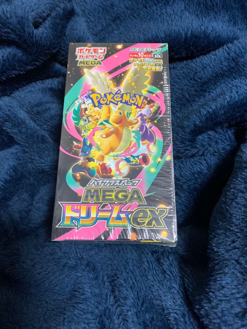 ポケモンカード　メガドリームex 1BOX シュリンク付