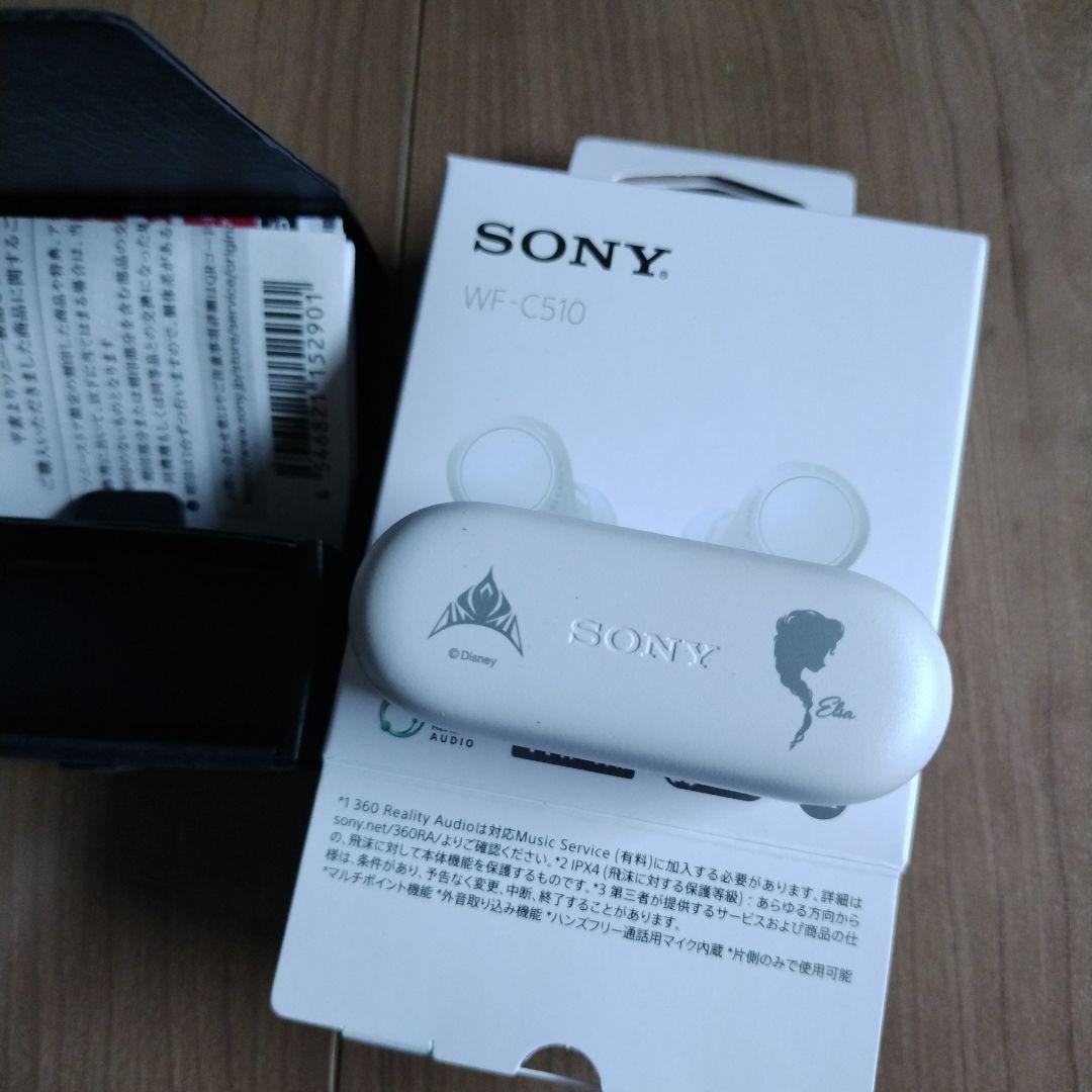 SONY WF-C510/DI ディズニープリンセスコラボ　エルサ/白