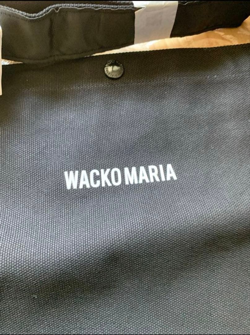 WACKO MARIA ブラック ショルダーバッグ