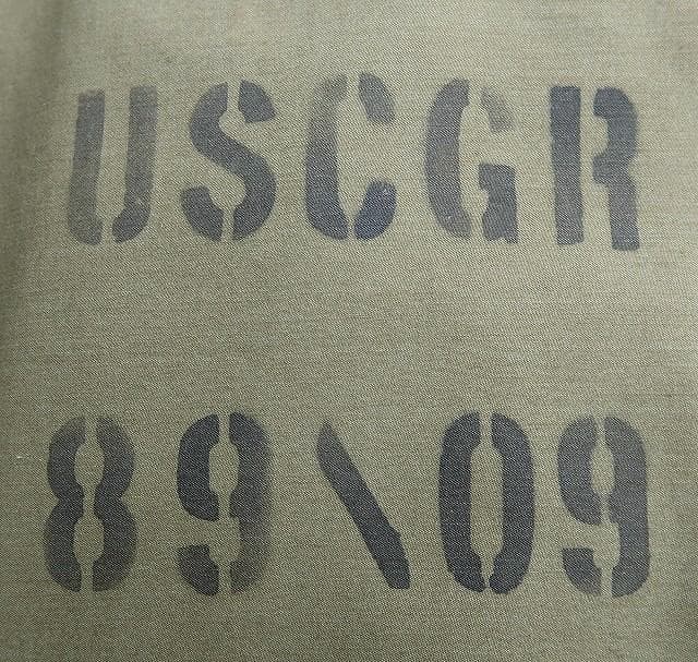 雰囲気抜群 美品 1986年 A-2 デッキジャケット USCG 沿岸警備隊 L