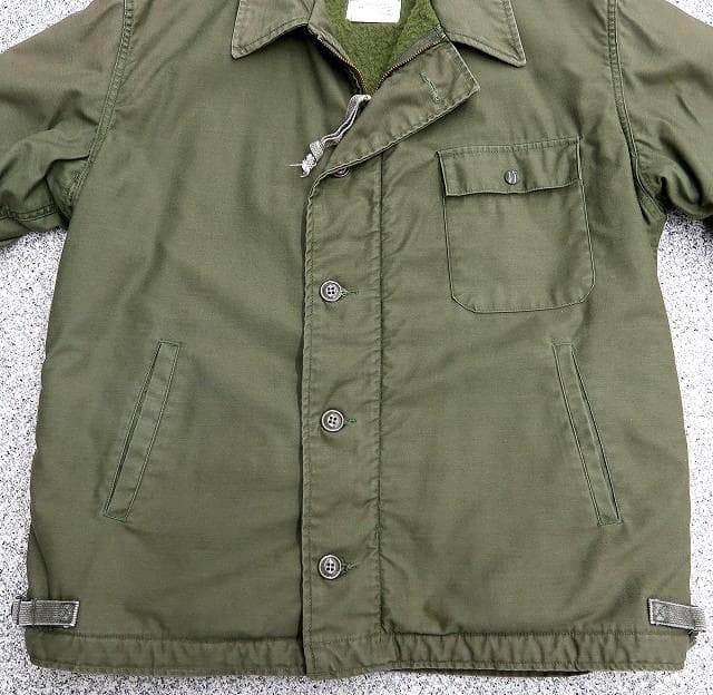 雰囲気抜群 美品 1986年 A-2 デッキジャケット USCG 沿岸警備隊 L