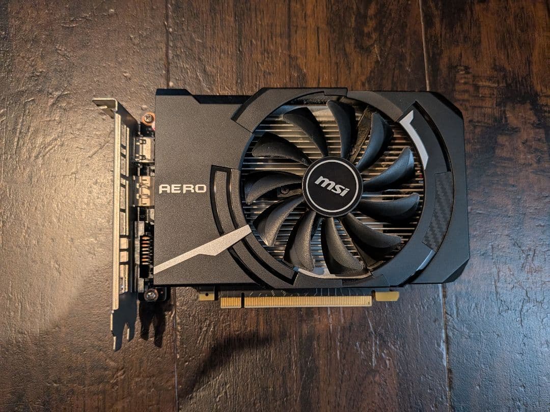 グラフィックボード・グラボ・ビデオカード MSI GeForce GTX 1650 D6 AERO ITX