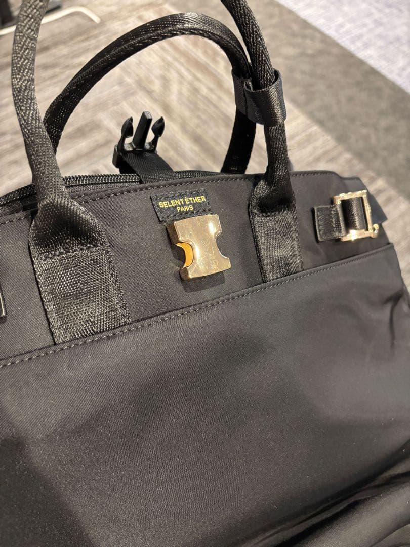 【 美品】セレーンエテール ナイロン 3way ビジネスバッグ A4収納 黒