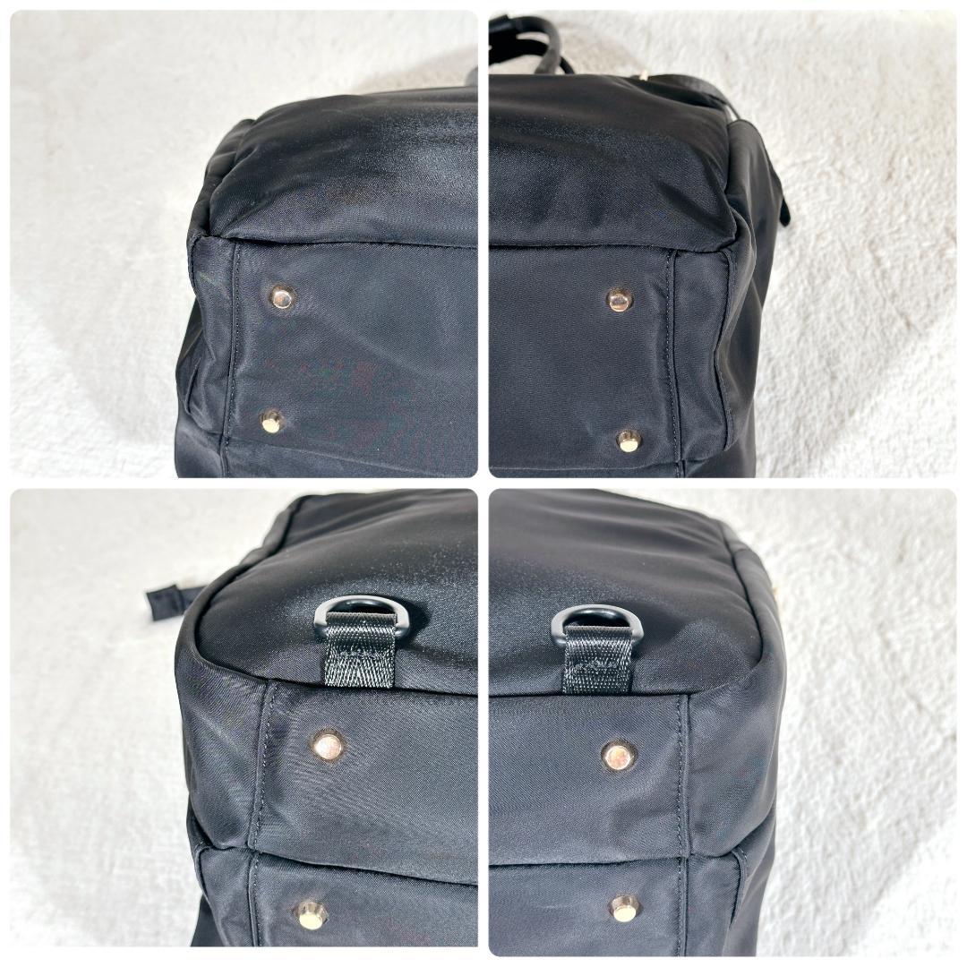 【 美品】セレーンエテール ナイロン 3way ビジネスバッグ A4収納 黒