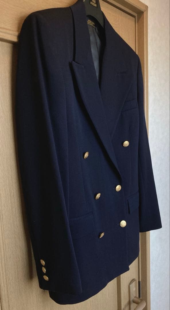 ブルックスブラザーズ 紺ブレ ジャケット 金ボタン ダブルブレストUSA製　新品