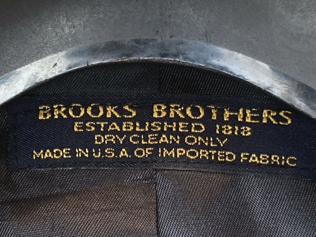 ブルックスブラザーズ 紺ブレ ジャケット 金ボタン ダブルブレストUSA製　新品