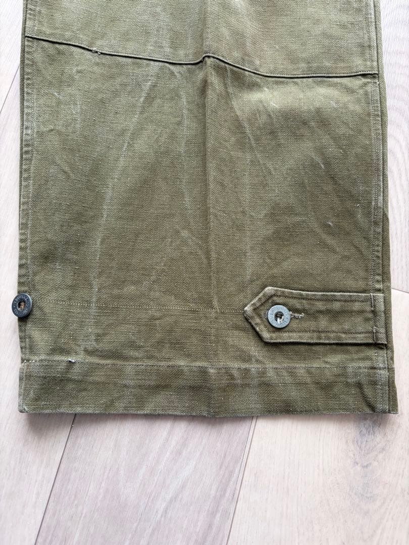 激レア　M47 前期型　カーゴパンツ　比翼 メタルボタン フランス軍　マルジェラ