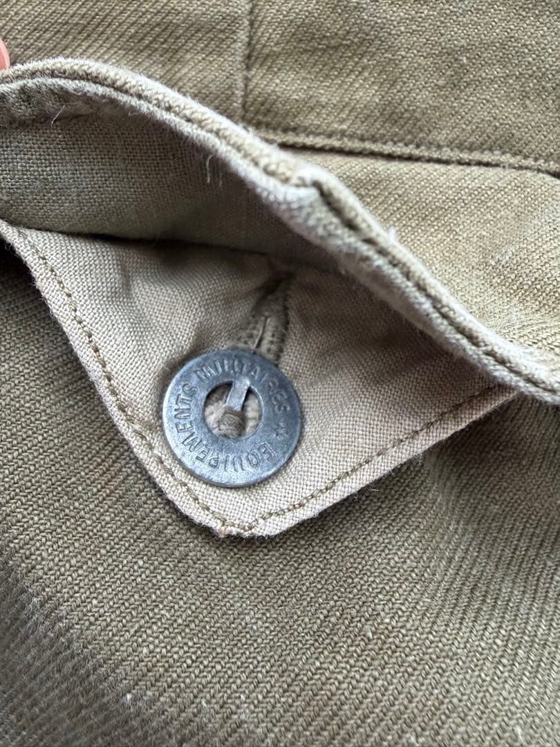 激レア　M47 前期型　カーゴパンツ　比翼 メタルボタン フランス軍　マルジェラ