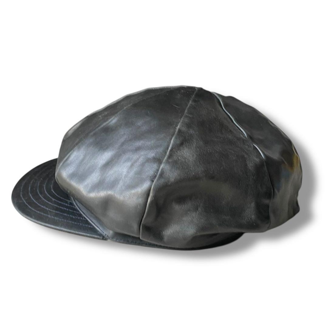 極上 ファーイースタン オイルレザー ホース キャスケット size 59cm