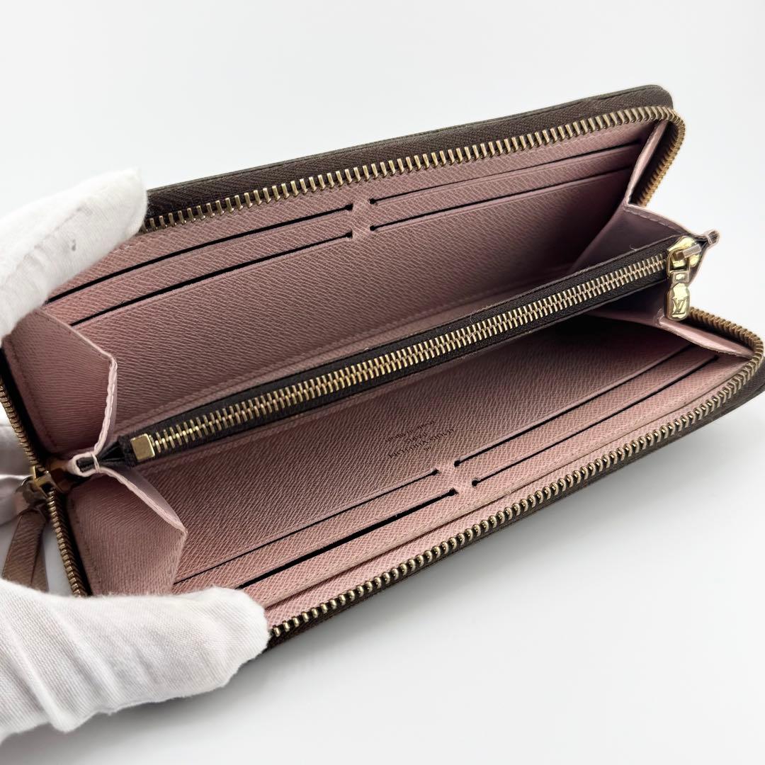 【極美品】ルイヴィトン ポルトフォイユクレマンス ローズバレリーヌ 長財布